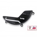 CNC Racing PRAMAC RACING LIMITED EDITION Billet Clutch Protector for the Ducati Panigale V4 / S / Speciale (can be used on Streetfighter and Multistrada With Clutch Case Change) CNC Racing PRAMAC RACING LIMITED EDITION Billet Clutch Protector for the Ducati Panigale V4 / S / Speciale (can be used on Streetfighter and Multistrada With Clutch Case Change)